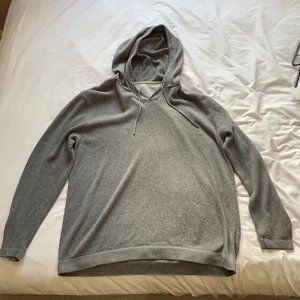 Gray Relaxed Fit St. John's Bay Hoodie Vintage 90s
